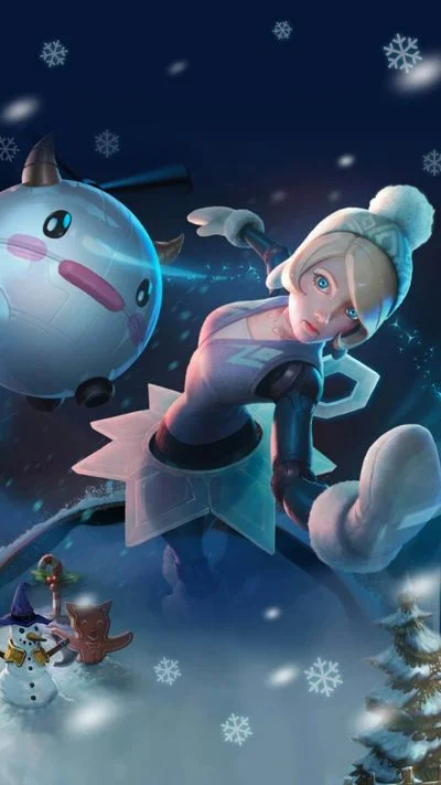冰雪节发条原画　冰雪节发条原画壁纸