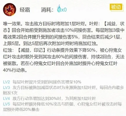 心狩鬼女红叶御魂　心狩鬼女红叶御魂搭配
