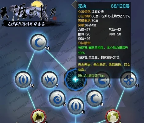 天涯明月刀心法九重　天涯明月刀九重心法属性