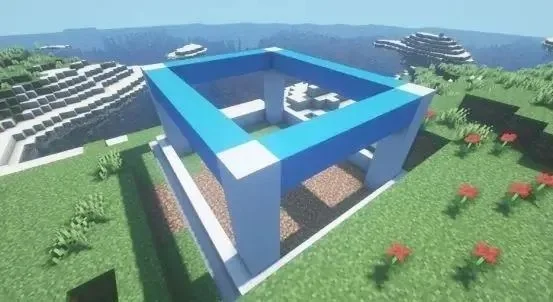 我的世界海景房建造教程：选址、地基、墙壁、阳台与屋顶全解析