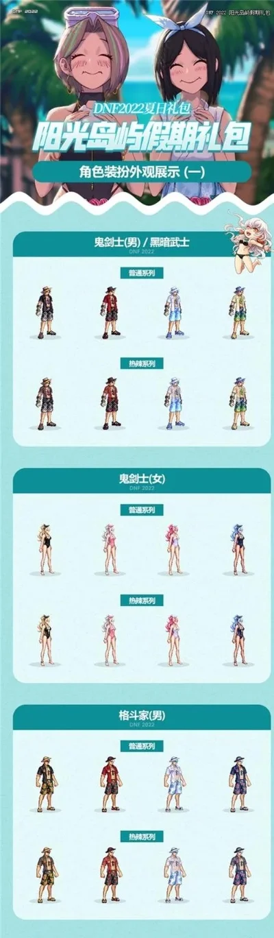 dnf夏日套有什么-DNF夏日套装备指南