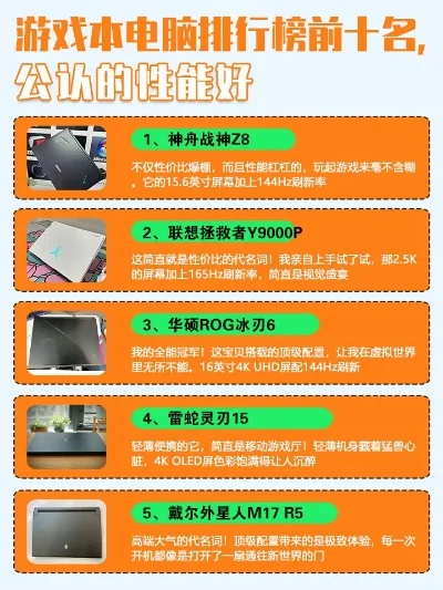 游戏用台式电脑排行榜-游戏电脑性能排行指南