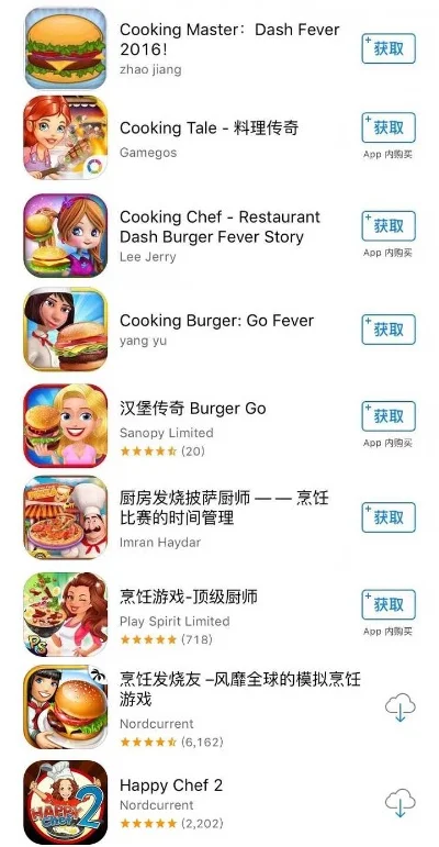 烹饪类手机游戏排行榜-烹饪游戏排行推荐